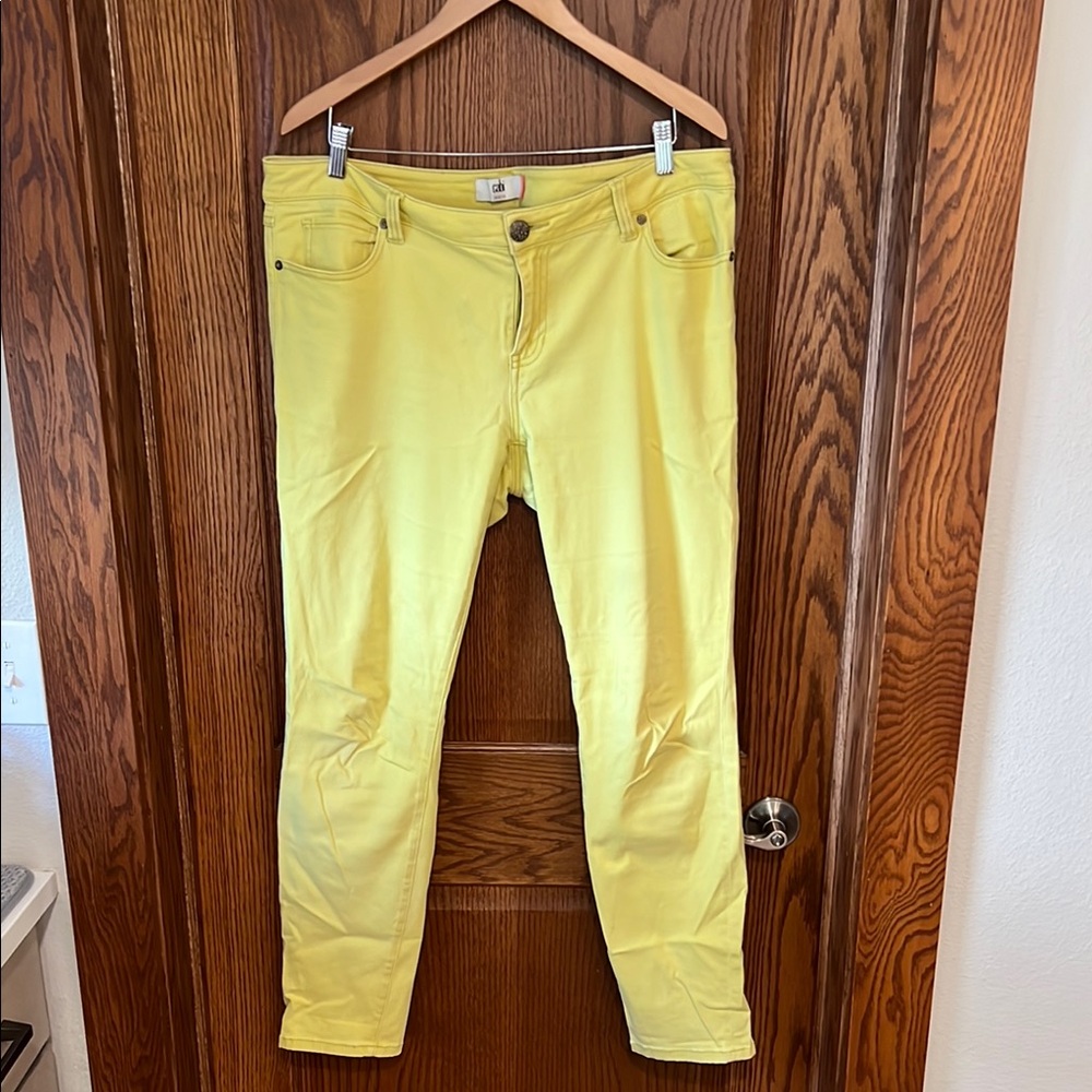 Cabi Citron Skinny Jeans
